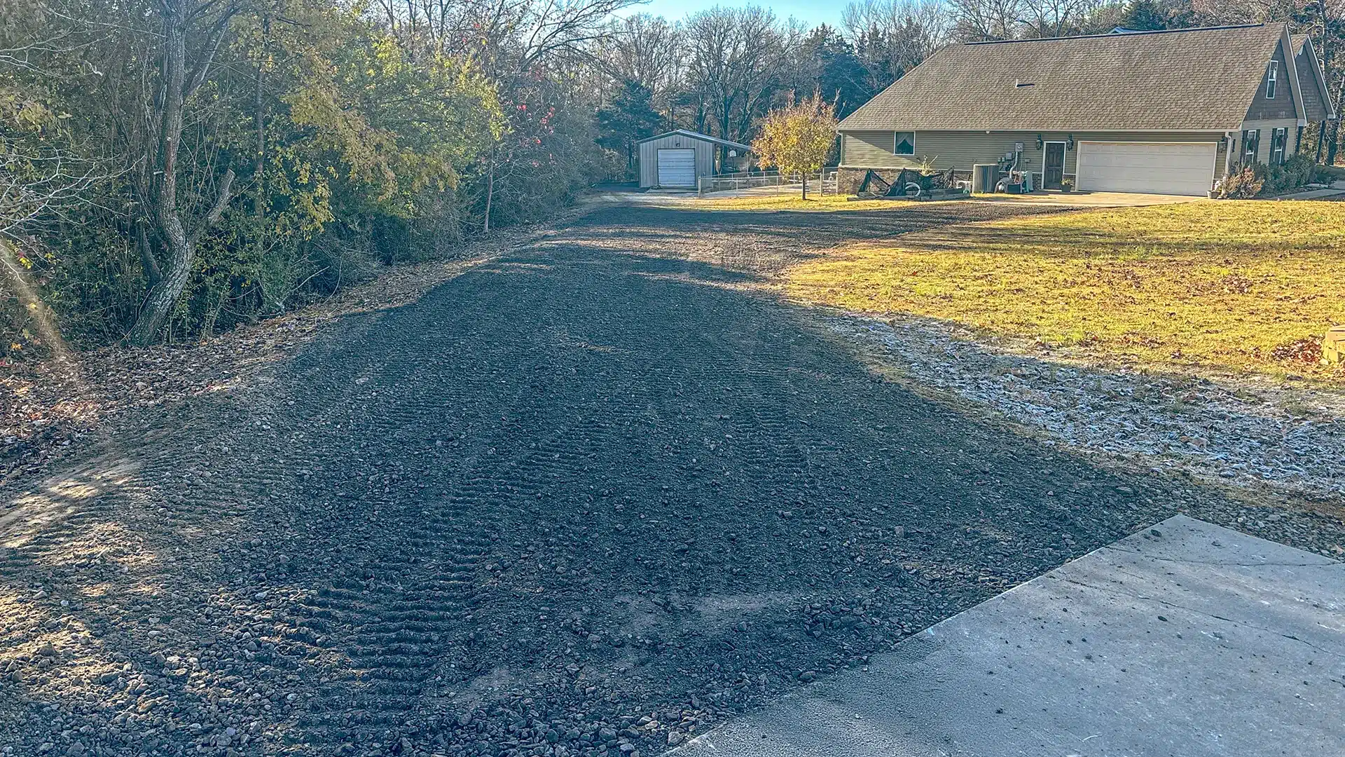 Road repair services completed